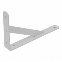 Кронштейн усиленный 250х150х30х4мм, белый// Сибртех