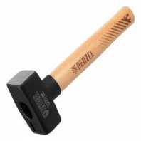 Кувалда 1 кг, деревянная ручка, кованая Denzel
