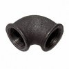 Уголок 1" 1/2 (40мм), Г-Г (м/м), чугун, 90 °, чер, STI