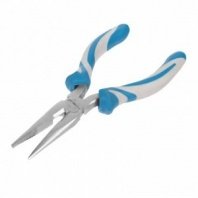 Длинногубцы 180мм, 2К рукоятки, PREMIUM, CR-V, РемоКолор professional (тонкогубцы)