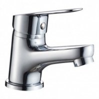 Смеситель для раковины, Gota Rocio, Leone, с картриджем, хром, 051010-GOTA