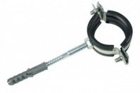 Хомут сантехнический д/труб 39-46, 1 1/4", комплект ЭНКОР