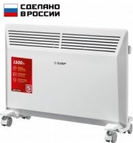 Конвектор 1,5кВт, монолит, механ., 20м2, настенный/напольный, (КЭМ-1500) ЗУБР