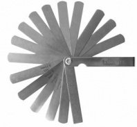 Комплект щупов 15 пластин 0.05-0.6 мм THORVIK TG15