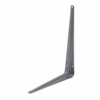 Уголок-кронштейн для полок серебро, 200х250мм, (шт.)