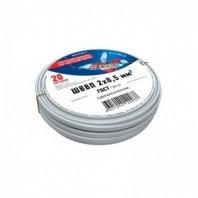 Провод ШВВП 2х0,5 мм², длина 20 метров, ГОСТ 7399-97  REXANT