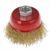 Щетка чашка УШМ 65мм пушистая М14, LOM