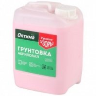 Грунт глуб.проник. 5л, для внутр. работ, акрил, Оптима R107, Русские узоры