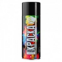 Эмаль черная матовая 400мл, 20(9001/4) ЕРМАК