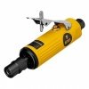 Пневмошлифмашина прямая PGS25000, 25000 об/мин, 10 шлиф. камней, цанга - 3, 6 мм, 113 л/мин// Denzel