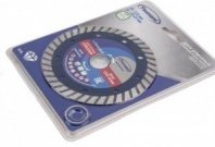 Алмазный диск турбо 125х22,23мм, высота алмаз. слоя 7мм, по бетону TSUNAMI