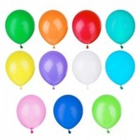 Капитан Весельчак Шары воздушные 10 шт, 12",  цветные в пакете