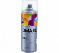 Эмаль белая глянцевая 520мл акриловая, Лакра RAL