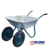 Тачка садовая 2-х колес. 85л. 80кг Т4562 Belamos