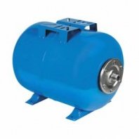 Гидроаккумулятор 24л, 8бар, горизонтальный, синий 1"
