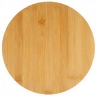 Доска разделочная бамбук 26х0,9см круглая VETTA Гринвуд