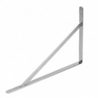 Кронштейн усиленный 500х350х30х4мм, оцинкованный// Сибртех