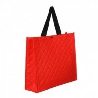 Сумка хозяйственная трехслойная, 34х40х12,5см, 17л, до 10кг, полиэстер, красная VETTA