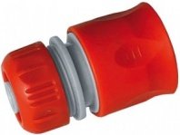 Соединитель быстросъемный 1/2", аквастоп, пластиковый