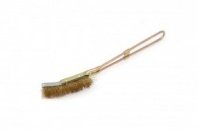 Щетка ручная 1-рядная, метал. ручка, латунная щетина Дело техники ДТ