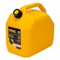 Канистра 20л (пластик) для ГСМ, премиум, DENZEL
