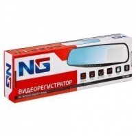 Видеорегистратор на зерк.заднего вида, HD, microSD, 12/24В NG