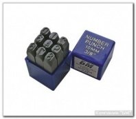 Клейма цифр. 4 мм сталь БМ