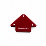 Угольник магнитный 3 угла, до 11кг, угол 45, 90, 135 Bohrer M3 25LBS (блистер) 3"