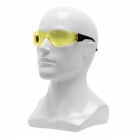 Очки защитные открытого типа, узкие, желтые, поликарбонатные, ОЧК202(0-13022)