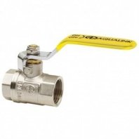 Кран для газа 3/4", Г-Г, ручка, AquaLink, 07102