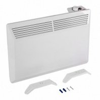 Конвектор 1,5кВт, монолит, механ., 20м2, IP24, настенный/напольный, Denzel