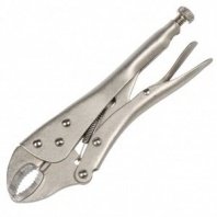 Зажим ручной 250мм изогнутые губки, полукруглый захват Bartex