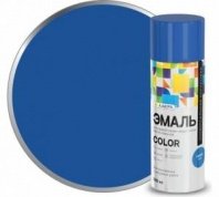 Эмаль синяя глянцевая 520мл акриловая, Лакра Color