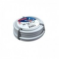 Провод ПВС 2x0,75 (10м), белый, ГОСТ 7399-97 REXANT