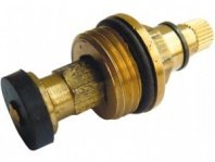 Головка вентильная с резиновой прокладкой, многогранник, 73652-73655