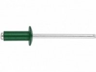 Заклепки 3,2х8 50шт, алюминий/сталь, RAL6029, в зип-локе, STARFIX