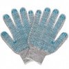 Перчатки х/б, ПВХ покр, Точка, 10кл, 5нит, сер осн, в асс, Золотая перчатка