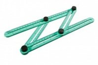 Линейка 120-600мм, многофункциональная копировальная пластиковая 4 части Sturm