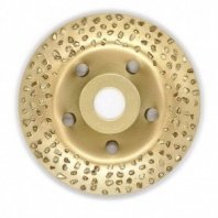 Круг шлиф. чашечный по дереву карбид вольфрама, выгнутый, 8 зерно FEPA, 125х22,2мм РемоКолор profess