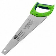 Ножовка по дереву 350мм, мелкий зуб, 11 TPI, закал.зуб, 2D, двухкомп. рукоятка, Зубец, Сибртех