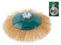 Щетка металл. для УШМ 125мм/М14 тарелка пушистая ВОЛАТ