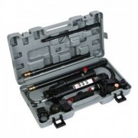 Растяжка гидравлическая, 10 т, набор из 17 предметов, 7 сменных насадок, в пластиковом кейсе ЕРМАК