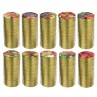 Крышка металлическая для консервирования СКО (УРАЛСКО) 50шт