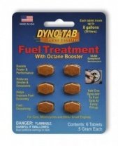 DYNO-TAB Fuel Treatment COMPACT Присадка для улучшения качества топлива 6 таб, по 0,5 гр. (блис)