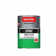 Шпатлевка по дереву серая 1,2кг, жидкая+отв. NOVOL