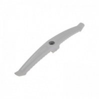 Держатель кабеля для прямого монтажа двусторонний серый, 240мм (20шт/уп) REXANT