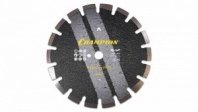 Алмазный диск сегмент 300х25,4х10мм, асфальт PRO, асф. по бетону, свежий бетон, мягкие блоки CHAMPION