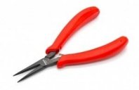 Длинногубцы 140мм, ПВХ рукоятки, пассатижи тонконосые мини /1/20/60 FORCE F610110