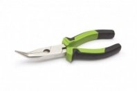 Длинногубцы изогнутые 160мм, 2К рукоятки, ДТ (тонкогубцы)