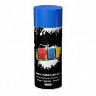 Эмаль голубая глянцевая 520мл акриловая, REF